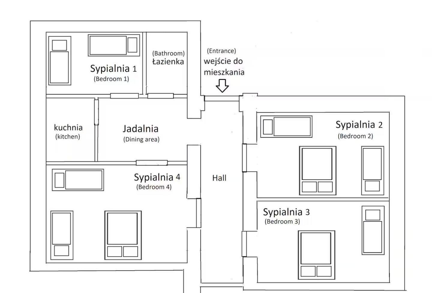 Master Corner Apartment Krakau Exterior foto